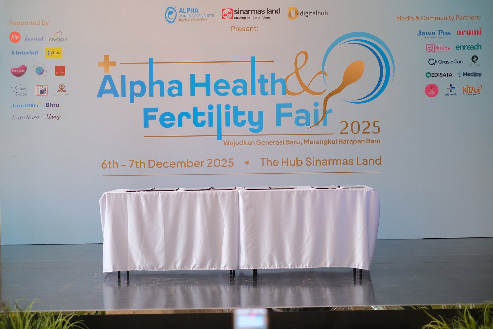 Alpha IVF — Clinic fit-out & medical signage